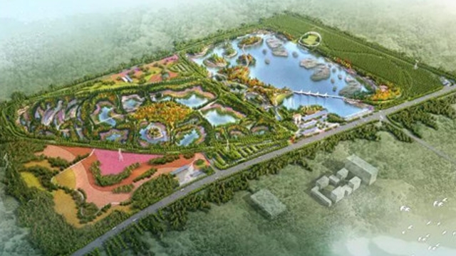 周口中心城區(qū)首個高標準濕地公園開建！這一組效果圖震撼你了嗎？