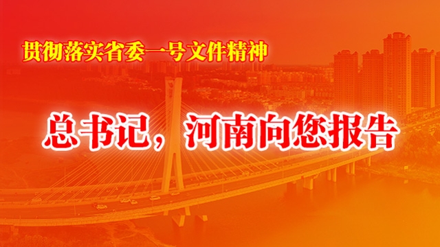 總書記，河南向您報告
